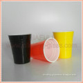 plastic cup double wall,plastic cup pp double, Double color cup